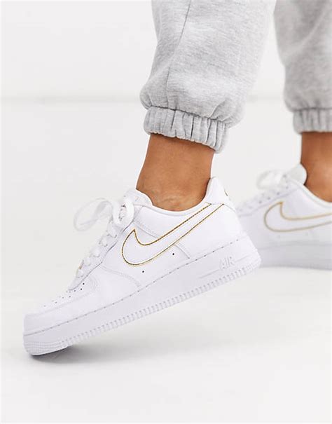 nike air force maat 34 wit goud|air force 1 maat.